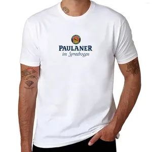 Men's Tank Tops Paulaner BEER T-Shirt Korean Fashion Graphic T Shirt For Men