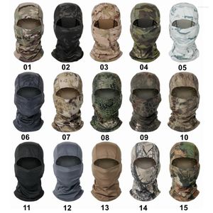 Bandanas Tactical Camouflage Balaclava Full Face Mask Ski Bike Cycling Army Hunting Head Cover Scarf Multicam Cap Men