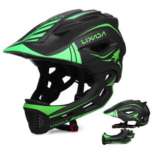 Crianças destacáveis Capacete de face completa Bike de proteção de segurança de segurança para ciclismo Scooter de patinação 240422