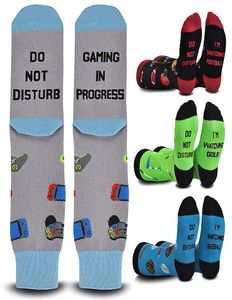 Socks DO NOT DISTURB I M GAMING Stockings For Women Men Cotton Sock Hip Hop Skateboard Sport Sock9605607