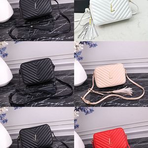 10a pink designer Shoulder Bags fashion CC Women crossbody quilted CF tassel camera bag Leather clutch weekend gold handbags Luxury sling travel tote chain bag