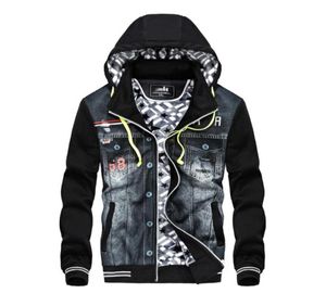 Men039s Jackets Dżins Designer Fashion Cowboy Haping Hood Polecie do mężczyzn Płaszcze Plus Size Owewear BF89034276271