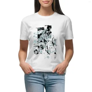 Kadınlar Polos Metal Gear Solid Suluboya T-Shirt Kadın Gömlek Grafik Tees Kadınlar İçin Lady Giysileri Egzersiz