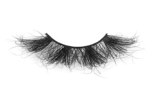 Falska ögonfransar 1 par 100 3d mink hår naturliga långa ögon fransar wispies fluffies förlängning grymhet handgjorda makeup2714642