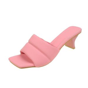 2024 party Slippers sandal slides womens beach summer office room blue white black red pink grey shoes slides sports shoes size 36-42 Low Heel