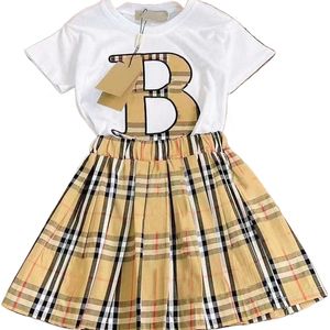 B Baby Girls Designer Siding Kids Skirt Childrens Lettera