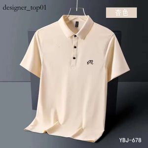 Mens tshirts verão bordado malbon Golf Polo Shirt Men de alta qualidade masculina curta de manga curta respirável seca rápida empresa 230412 8742