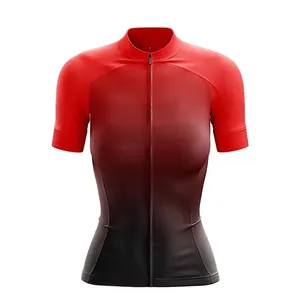 Racing Jackets Women's Cycling Jerseys 2024 Summer Anti-UV Clothing Girl's Quick-Dry Mountain Bike Shirt Female Clothe