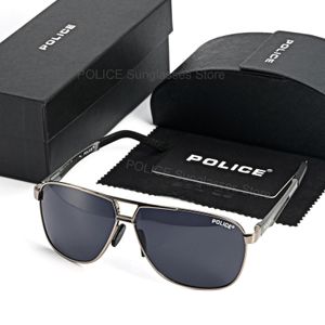 POLICEr Luxury Brand Sunglasses Polarized Design Eyewear Male Driving Antiglare Glasses Fashion UV400 trend Men 240417