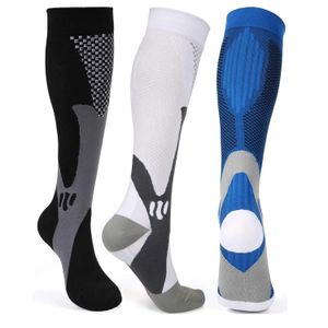 Socks Hosiery Compression Socks Nylon Medical Nursing Stockings Specializes Outdoor Cycling Fast-drying Breathable Adult Sports Y240504