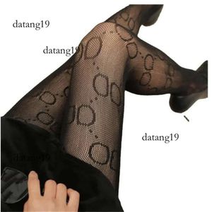 Luxusgitter Strumpfhosen Seiden elastische Frauen sexy Strümpfe Luxus Frauen Paris Strumpfhosenbrief Socken Socken hohe Taille Strumpfhosen Big Brand Strumpfhosenmodetbuchstaben 9271