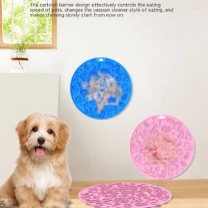 Dog Apparel Pet Supplies Silicone Suction Cup Shower Distracted Licking Food Pad Cat Slow Bowl Puppy Plate