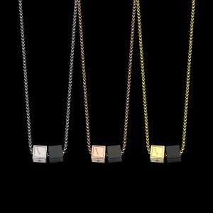 Luxury Designer Necklace Women Stainless Steel Gold Chain Necklaces Fashion Couple Jewelry Gifts for Woman Accessories Wholesale