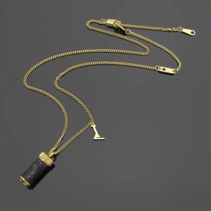 Designer Necklace Women Stainless Steel Gold Chain Necklaces Fashion Couple Jewelry Gifts for Woman Accessories Wholesale