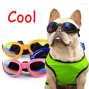 Dog Apparel 2024 Cat Accessories Pet Supplies Glasses 4 Color Foldable Small Medium Large UV Protection Sunglasses