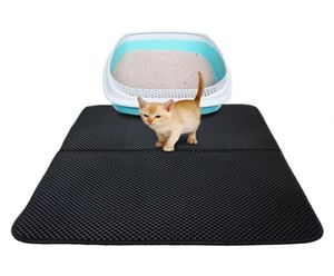 CAT MAT MEÇO DO CAT CAT TRAPPER MAT MAT MATOMEB impermeabilizante tapete de areia de gato Eva Eva DoubleLayer Bed Bed Protect Floor210S1420008