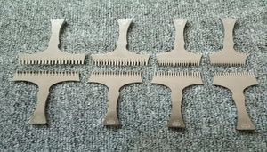 DIY Leder handgefertigte Handwerkswerkzeuge Stacheln Eisen stacheln Meißelsätze für gute Politur 20 Prong6661709