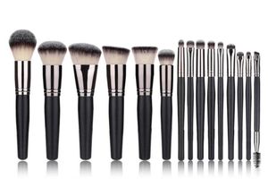 15pcs Makeup Brushes Set Soft Synthetic Hair Foundation Contour Concealer Eye Shadow Eyelash Lip Make up Brush Cosmetic Beauty Too3735321