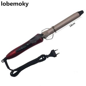 Prostownicze na lokarze włosów 220 Volt Curling Iron Ceramika przedłużone Curling Żelazo Don't Hurt Gruszka Kwiat Głowa Włosy WIELKA objętość bardzo gorąca Y240504