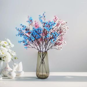 Decorative Flowers 50cm Babies Breath Artificial Plastic Gypsophila DIY Floral Bouquets Arrangement For Wedding Home Casamento Decor