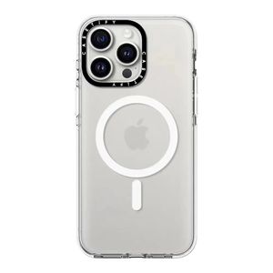 Casetify akrylowe obudowy telefoniczne lustrzane magsafe etui na iPhone 15PROMAX 15PRO 15 14PROMAX 14PRO 14 13PROMAX 13PRO 13 12 Ochroficzny okładka telefonu ochronna