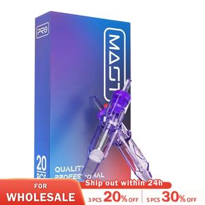 Mast Pro Tattoo Cartridge игл RL круглый стерилизованный стерилизованный стерилизованный безопасность Игла 20 шт./Лот 240418