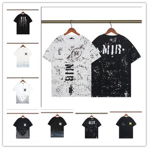 Modedesigner Menst Shirts tryckt man t-shirt bomulls casual tees kort ärm hiphop h2y streetwear lyx tshirts size s-2xl