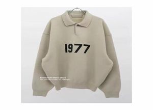 Men's Sweaters Firmranch Fall Winter Sweater Polo Collar Pullover For Men Women Knitwear Top Oversize Sweatercoat Jumper 2209267127999