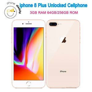 iPhone Original Unlocked iphone 8 Plus Cellphone 5.5" Retina IPS LCD RAM 3GB ROM 64GB/256GB A11 4G LTE MobilePhone