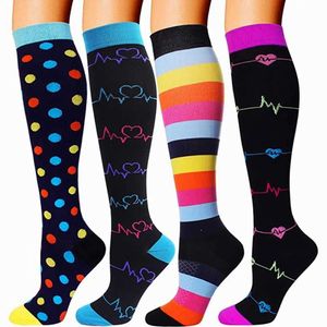 Socks Hosiery Sports compression socks cycling running medical care socks gym cycling socks womens cycling socks Y240504