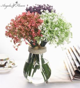 Dekorative Blumen Kränze 16branchbouquet Nacht Duftstar künstlicher Floremantianx Gypsophila gefälschte Pflanzen Hausgarten Wal 4106545