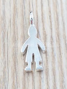 Silver Sweet Dolls Pendant Authentic 925 Sterling Silver Pendants Fits European Style Gift Andy Jewel 5159001535065268