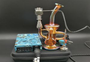 Taşınabilir DIY E Dijital Tırnak Kiti Renkli Dab Rig Cam Bong Yükseltme Elektrikli Dab Tırnak Isıtıcı Bobini Mükemmel Sıcaklık Kontrolü 5434418