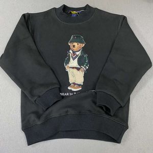 Original Dan New Black Fisherman Hut Little Bär Kinderpullover gedruckter Pullover Jungen Pullover Girls 'Pullover