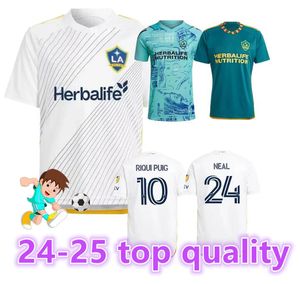 Игрок версия 23 24 25 Ибрагимович MLS La Galaxy Away Soccer Jerseys Los Angeles Giovani Cole Alessandrini Corona Football Kit Top Retro 2007 2012 рубашки8899