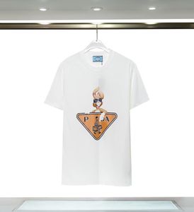 2022 Novo masculino camiseta de homens roupas de verão 3d Summer Tshirt Hiphop Mulheres de manga curta Luxurys Designer Roupos Lady Casual TE5586963