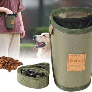 Dog Apparel YOUZI Pet Treat Bag Lightweight Waterproof Portable Outdoor Multi-function Feed Snack Reward Pocket For Training