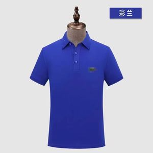 Herrpolos sommar heta säljer klassiska märke mäns t-shirt golfskjorta kort ärm snabb torkning andas skjorta topp mäns affär casual wear
