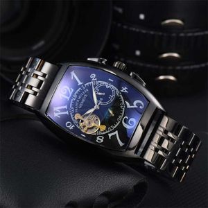 Watch watches AAA 2024 Frank FM Tourbillon Fully Automatic Mechanical Five Needle Mens Leisure Watch Goods L9GO