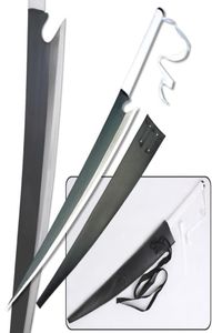 Świąteczne zapasy imprezy Dekoracja Ichigo miecz Bleach Anime Dual Hard Blade Zangetsu Kurosaki prawdziwe stalowe rekwizyty cosplay Decorative44333951