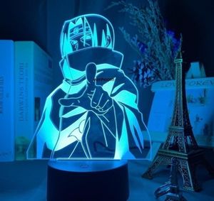 ウチハギフトナイトライトアニメウズマキ3DランプUSB LEDチーム7サスケカカシキッズベッドルームナイトライトイタチクリスマスギフト2010285018811