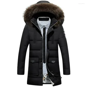 Men's Jackets Long Parkas Winter Men Hooded Plus Size Down Warm Thick Military Outerwear Oversize Male Coat Boy Clothes Overcoat Nice