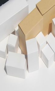 Wrap regalo 50pcsgeneral Scopo Small Box White Box Packaging 350G Spot di cartone vuoto quadrati Cosmetici Color2934003