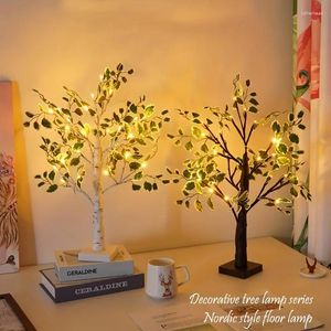Table Lamps 23.62inch Tree Lamp LED Lighting For Party Scene Holiday Decor Shape Home Office Living Room Decoration