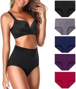 Cobertura de calcinha feminina Cobertura suave Coloque as roupas íntimas altas altas push up sem alças para mulheres leves leves