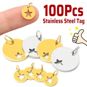 Dog Tag Wholesale 100pcs ID in acciaio inossidabile inossidabile Name PEP TRAPPATO CAMPO CHIASO INCOLATO Accessori