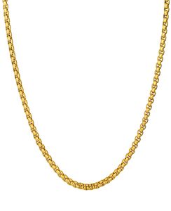 Curb Cuban Chains Halsband för män Kvinnor Lyxiga fina smycken Choker 4mm 18K Guldpläterad Link Chain Party Gift Africa6889202