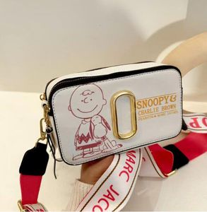 Fashion Womens Camera Bag Trendy Personalized Letter SM Solid Color Small Square Bags for Ladies Handheld Crossbody Bag