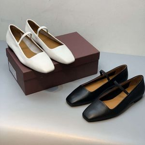 Nicho minimalista neutro Sapatos Mary Jane com design de cinta que não é fácil de cair, linhas nítidas, moda e versátil