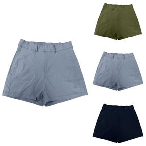 Kvinnors shorts sommar avslappnad kvinnor sträcker twill shorts regelbundet passar ficka vandring shorts atletiska shorts chino shorts strtwear womens short y240504